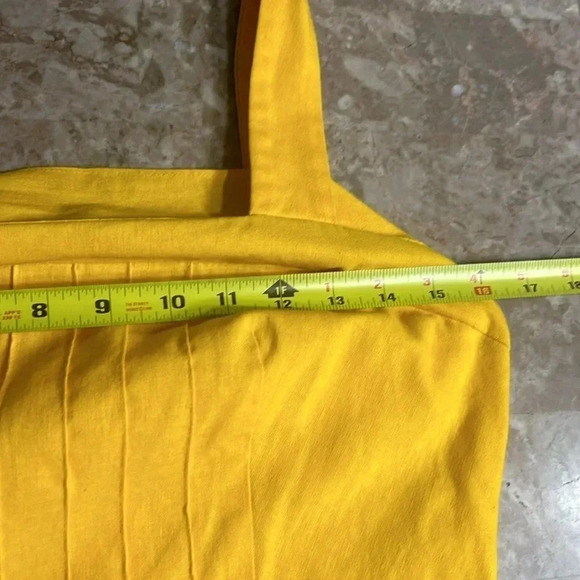 MALIA Honalulu 1970,halter,fit & flare,dress,square neck,pin tucks,pleats, retro - Picture 10 of 12